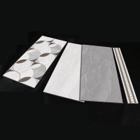 12*24"High Quality 100% Water Proof New Modern Grey Bathroom Wall and Floor Glazed Ceramic Tiles