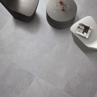 Grey Color Non Slip Zibo Antique Ceramic Floor Tiles